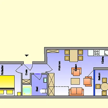 公寓 Luna-wohnung-35